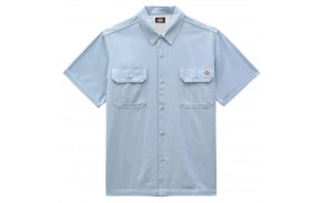 DICKIES Wolverton - Blue - Short Sleeve Shirt face