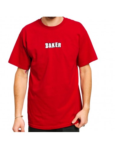 BAKER Brand logo - Red - T-shirt front