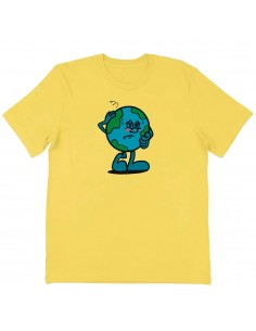 PIZZA Climate - Jaune - T-shirt