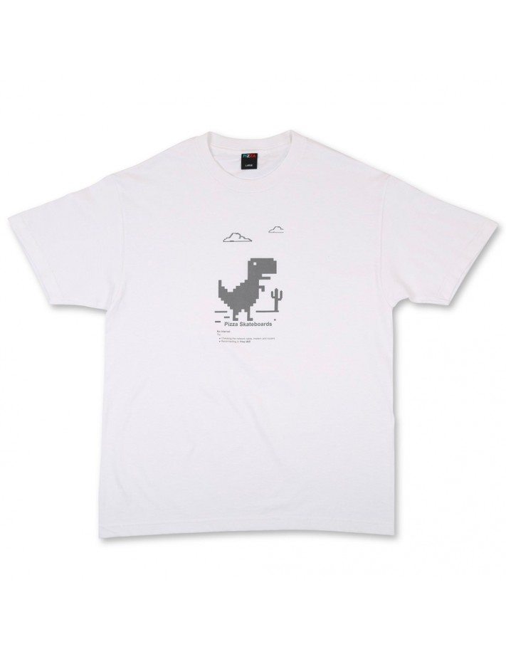 PIZZA Free Wifi - Blanc - T-shirt