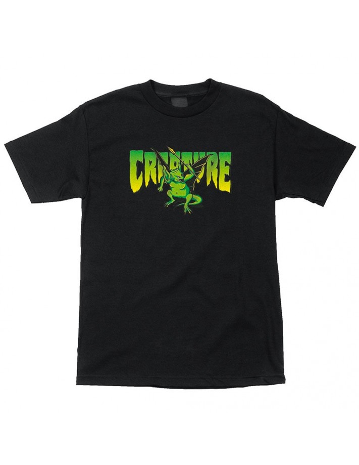 CREATURE Swamper - Noir - T-shirt