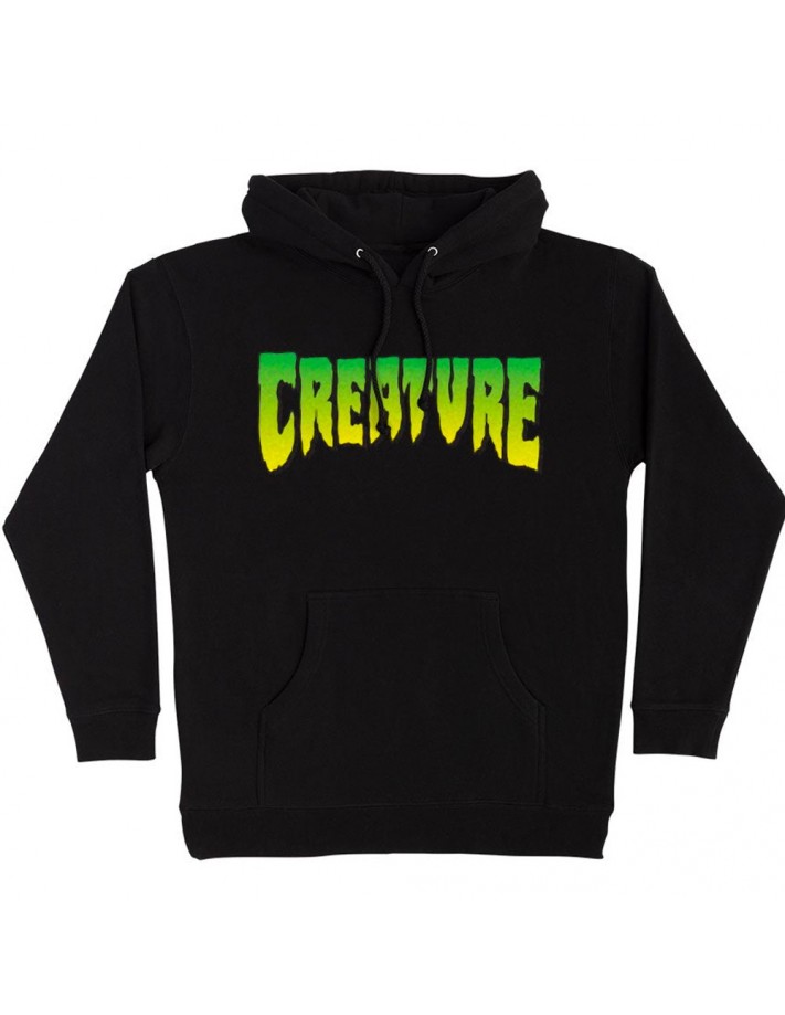 CREATURE Logo - Noir - Sweat à capuche