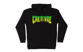 CREATURE Logo - Noir - Sweat à capuche