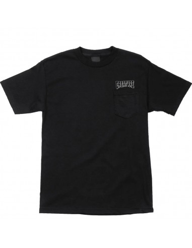CREATURE Logo Pocket - Noir - T-shirt