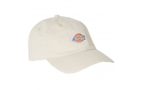 DICKIES 6 Panel Logo Cap - Beige - Casquette face