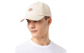 DICKIES 6 Panel Logo Cap - Beige - Casquette homme