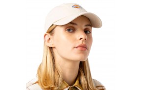 DICKIES 6 Panel Logo Cap - Beige - Casquette femme