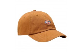 DICKIES 6 Panel Logo Cap - Brown Duck - Casquette vu de face