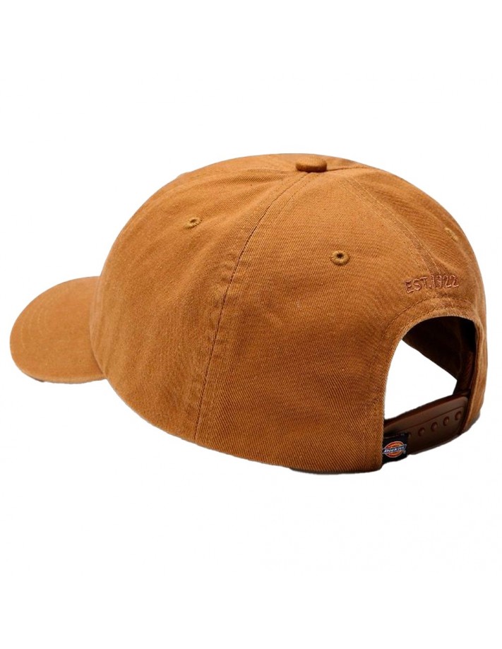 DICKIES 6 Panel Logo Cap - Brown Duck - Cap