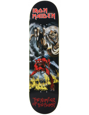 ZERO Iron Maiden Number Of The Beast 8.0 " - Skateboard Deck