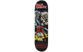 ZERO Iron Maiden Number Of The Beast 8.0 " - Skateboard Deck