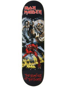 ZERO Iron Maiden Number Of The Beast 8.25 " - Skateboard Deck