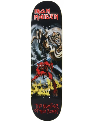 ZERO Iron Maiden Number Of The Beast 8.25 " - Skateboard Deck