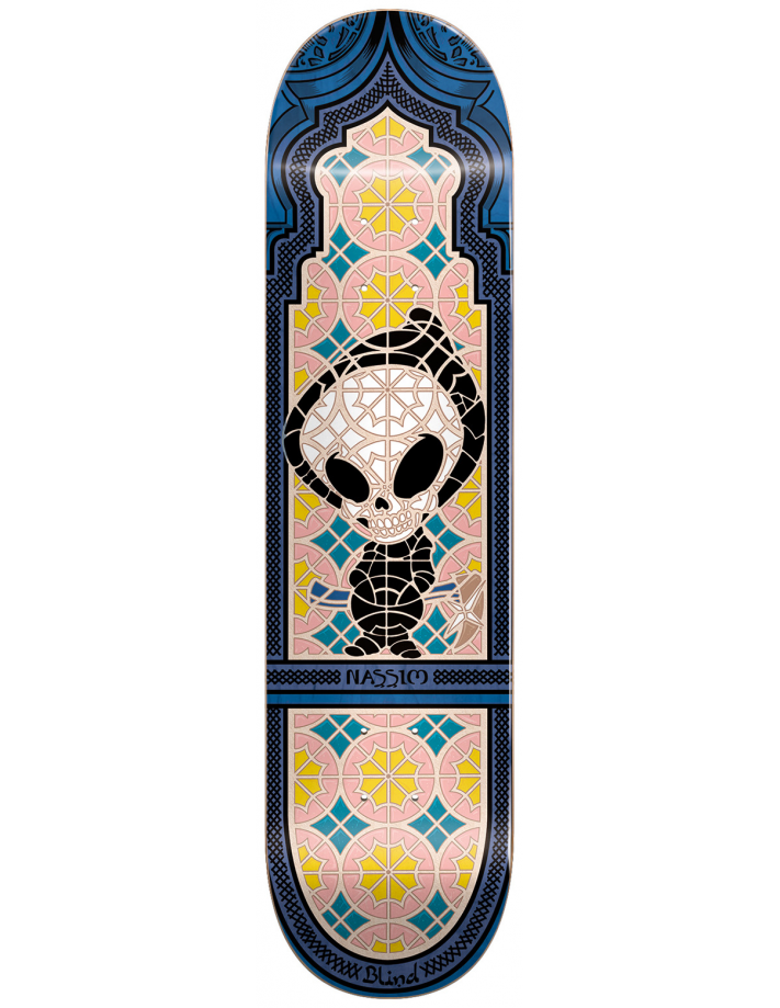 BLIND Tile Reaper R7 Nassim Blue 8.25" - Plateau de skateboard