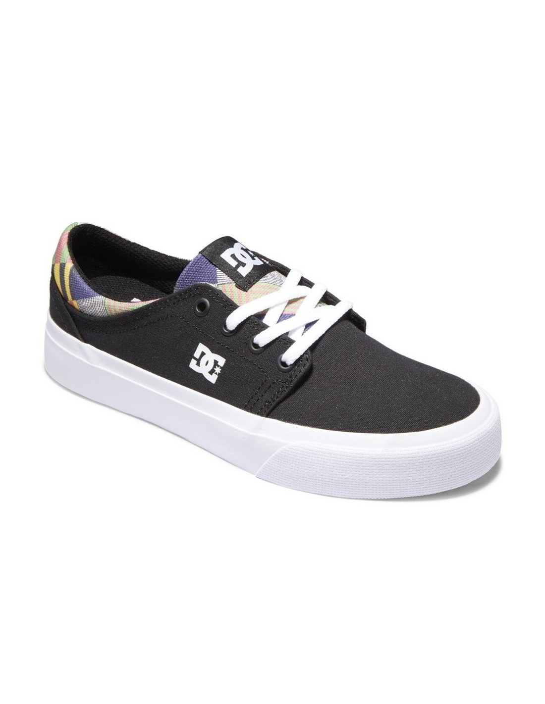 DC SHOES Trase Black Skateboard Shoes