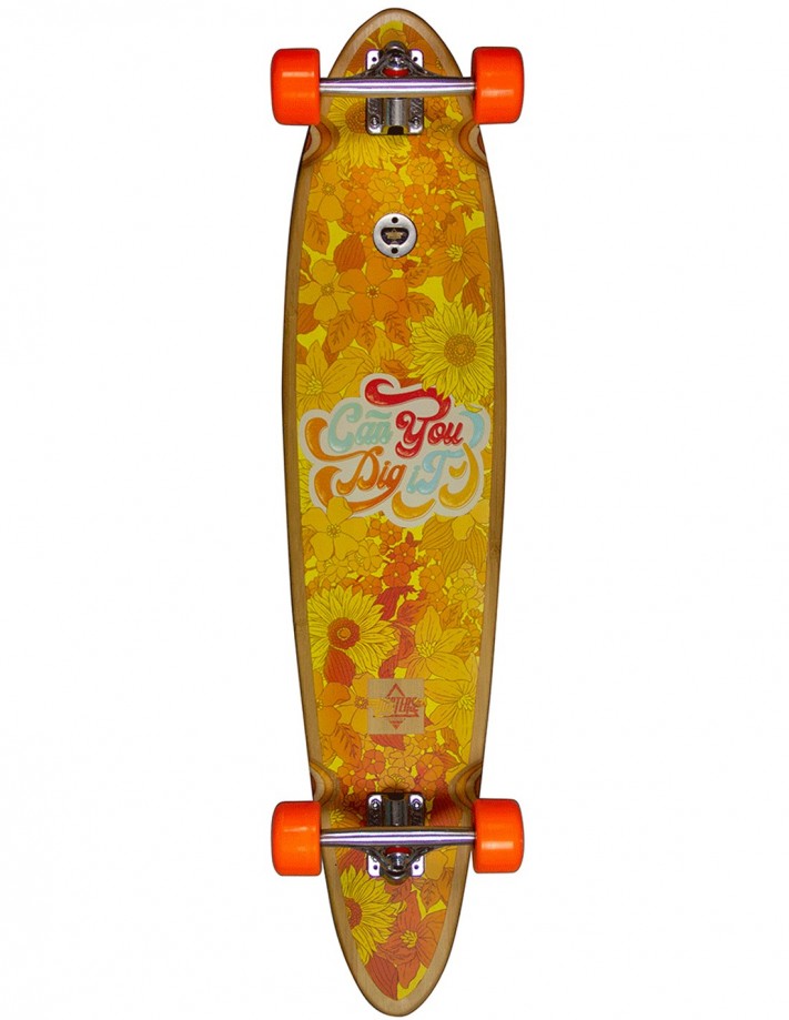 DUSTERS Dig It 40" Bamboo Orange - Longboard - Deck