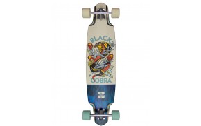 DUSTERS Cobra 38" Teal Off White - Longboard