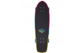 DUSTERS Keen Retro Fades 31" Blue Pink Ylw - Cruiser - Grip