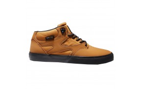 DC SHOES Kalis Vulct - Wheat/Black - Skate shoes from the side
