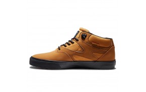 DC SHOES Kalis Vulct - Wheat/Black - Skate shoes the side