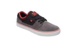 DC SHOES Tonik - Grey/Red/Black - Chaussures de skateboard