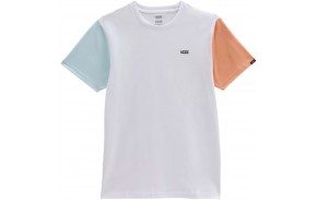 VANS Left Chest Colorblock - White - T-shirt vue de face