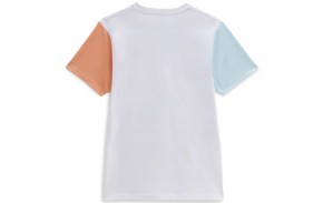 VANS Left Chest Colorblock - White - T-shirt vue de dos