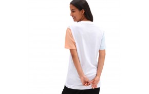 VANS Left Chest Colorblock - White - T-shirt