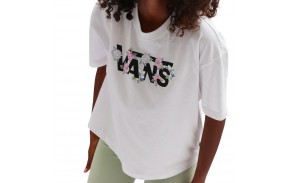 VANS Flow Rina - Blanc - T-shirt de face