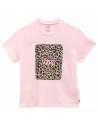 VANS Jewel Leopard - Rosa - T-shirt