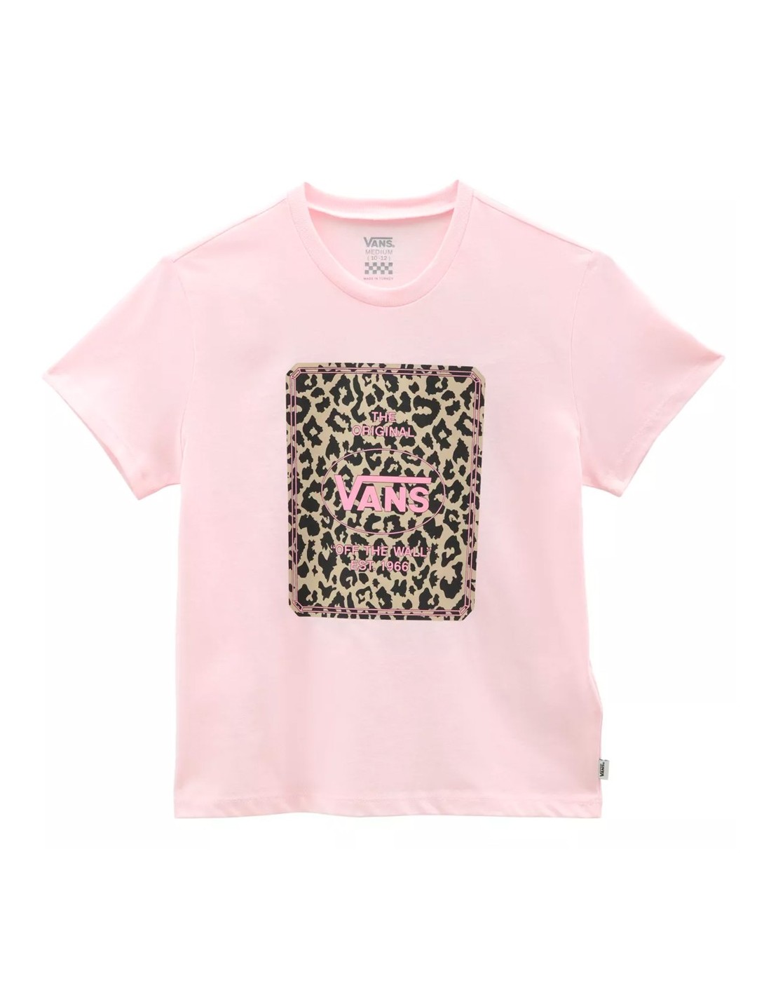 VANS Jewel Leopard Pink T shirt