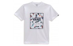 VANS Classic Print Box - White - T-shirt front