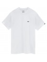 VANS Logo Pecho Izquierdo - Blanco - Camiseta