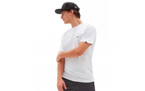 VANS Left Chest Logo - Blanc - T-shirt  de face