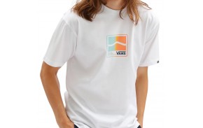 VANS Hi Grade - Blanc - T-shirt avant
