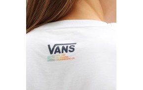 VANS Hi Grade - Blanc - T-shirt logo dos