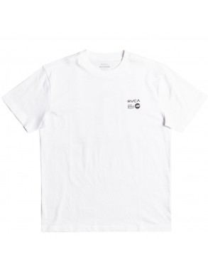 RVCA Psychic Hotline - Blanc - T-shirt