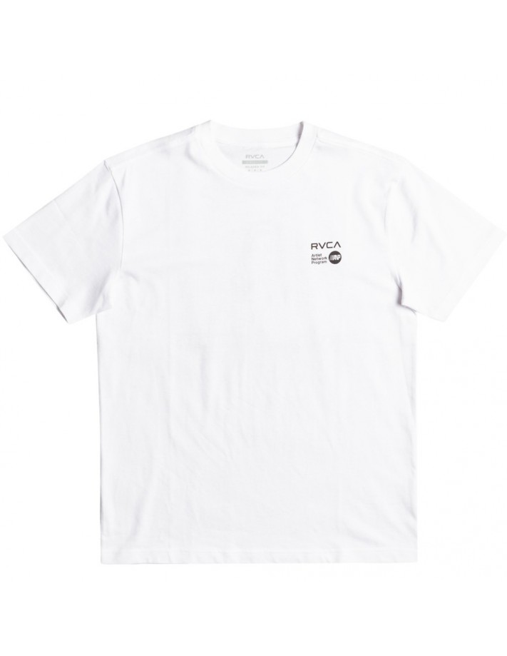 RVCA Psychic Hotline - Blanc - T-shirt