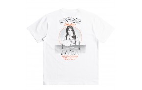 RVCA Psychic Hotline - White - T-shirt  back