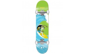 ENJOI Surfts Up 8.25" Green - Complete Skateboard
