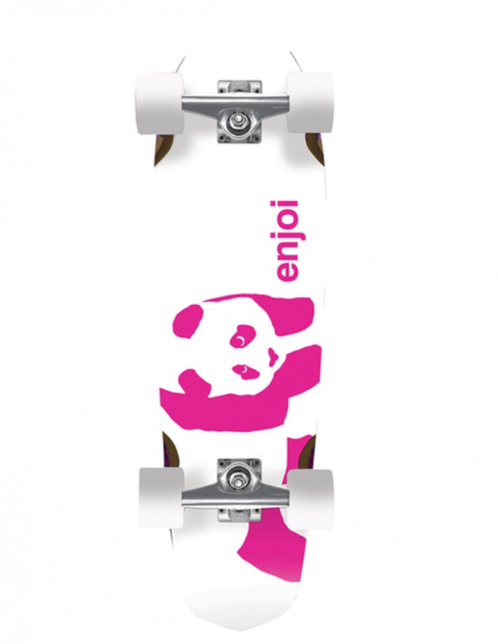 ENJOI Whitey Panda 28" White - Cruiser Skate