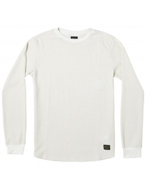 RVCA Day Shift Thermal - Antique White - T-shirt