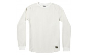 RVCA Day Shift Thermal - Blanc - T-shirt