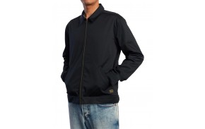 RVCA Day Shift - Black - Jacket from side