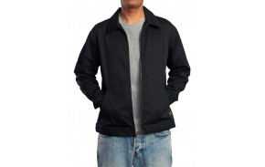 RVCA Day Shift - Black - Jacket from face