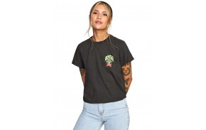 RVCA Mushtoo - Black - T-shirt front