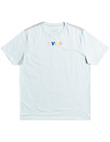 RVCA Skull Club - Sky - T-shirt front