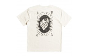 RVCA Cosmic Crew - Off white - T-shirt back