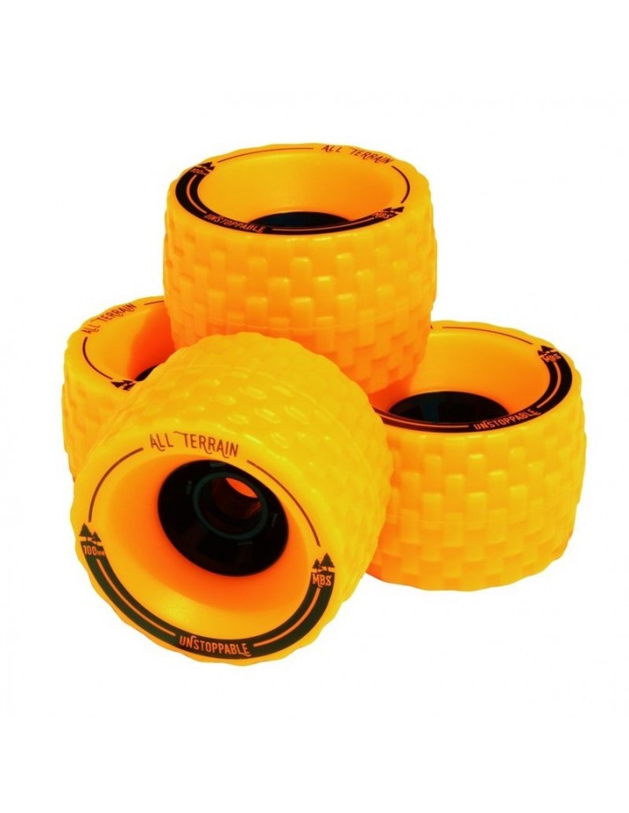 MBS Tout Terrain - Orange - Roues de Longboard