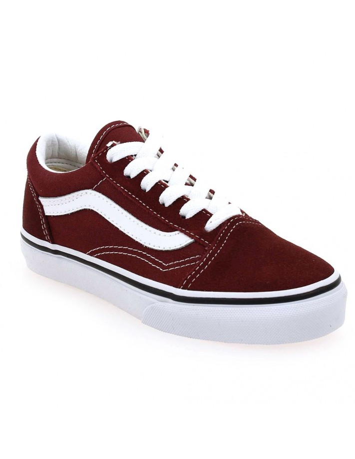 VANS Old Skool Classic Junior - Port royale/True white - Chaussure de Skate